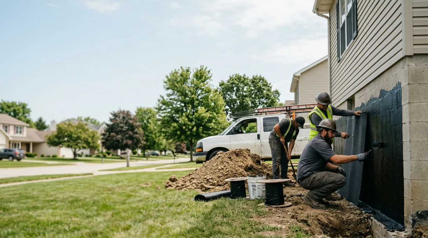 Basement Waterproofing in Metamora, IN near me